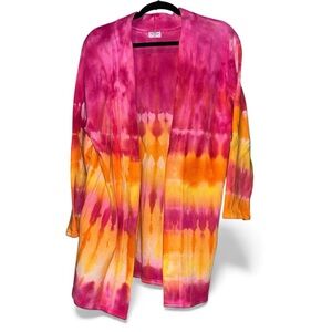 P.E Petrov - designer, tie-dye, heavy, cotton cable-knit style